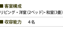 客室構成